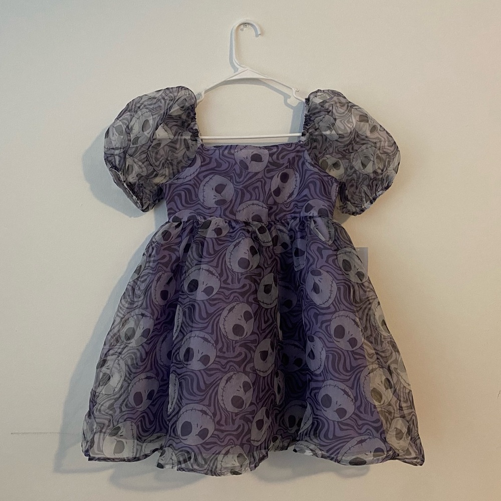 Purple Halloween Kids Costume Dress
